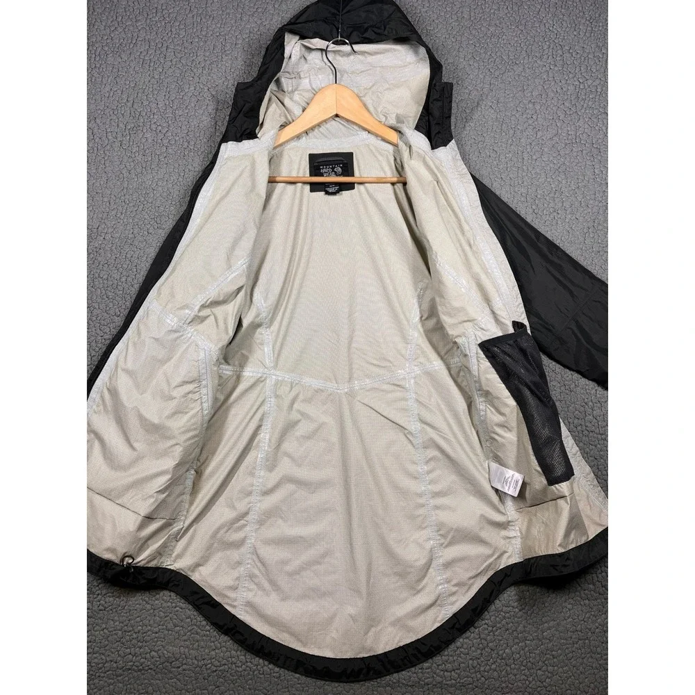 Mountain Hardwear Acadia Parka Womens XS Black Rain Jacket Hooded OL8283 - Picture 7 of 13